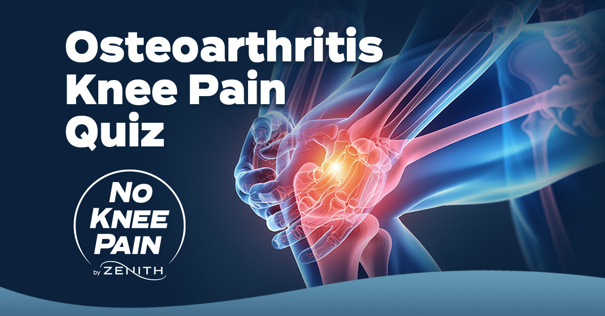 osteoarthritis knee pain quiz 